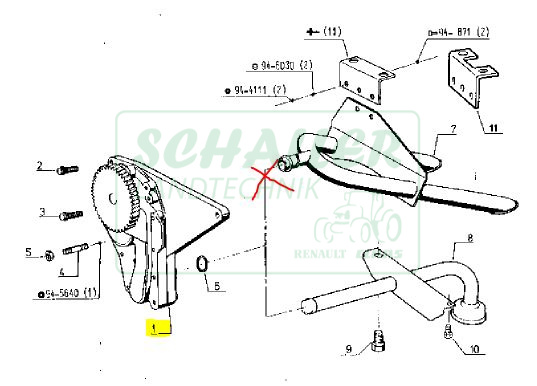 Motorölpumpe MWM Ø 29mm Verstärkte 4 und 6 Zyl. Motoren