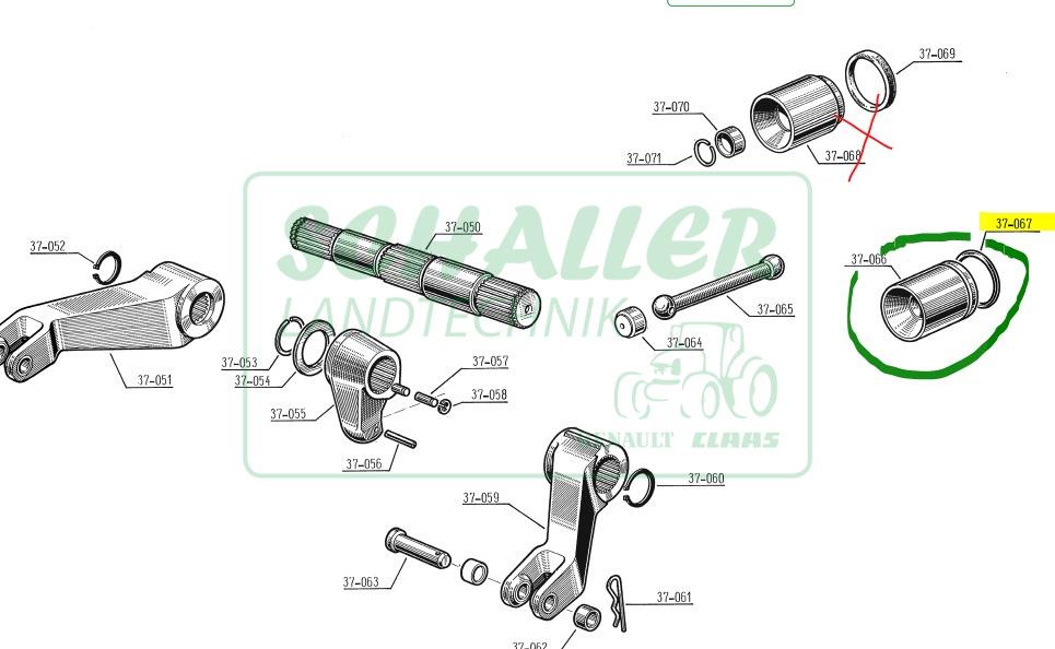 Hubkolben - O-Ring bis 65PS bis #