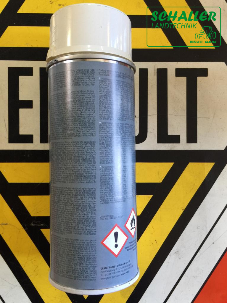 Lack-Spraydose RENAULT Weiß