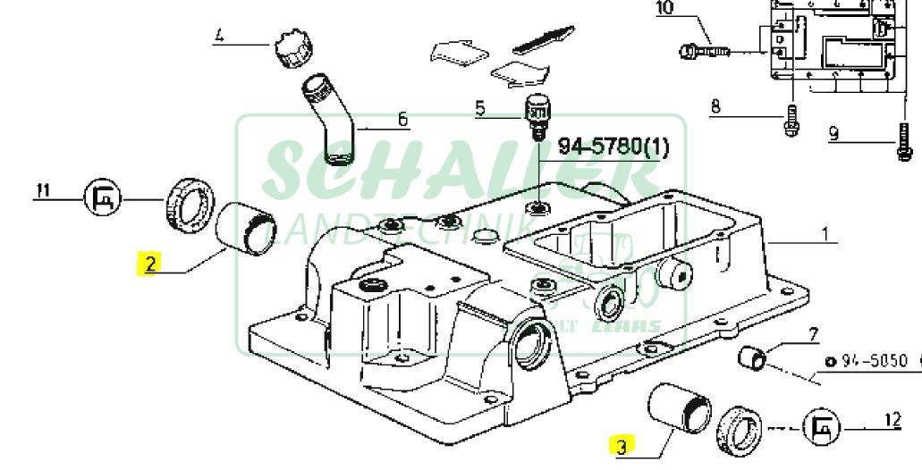 Hubwellen-Buchsen-Satz 58-14 bis 90-34 LS/ MX/PX/TX